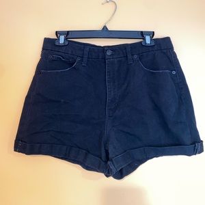 No Boundaries Black High Waisted Shorts Size L 11-15